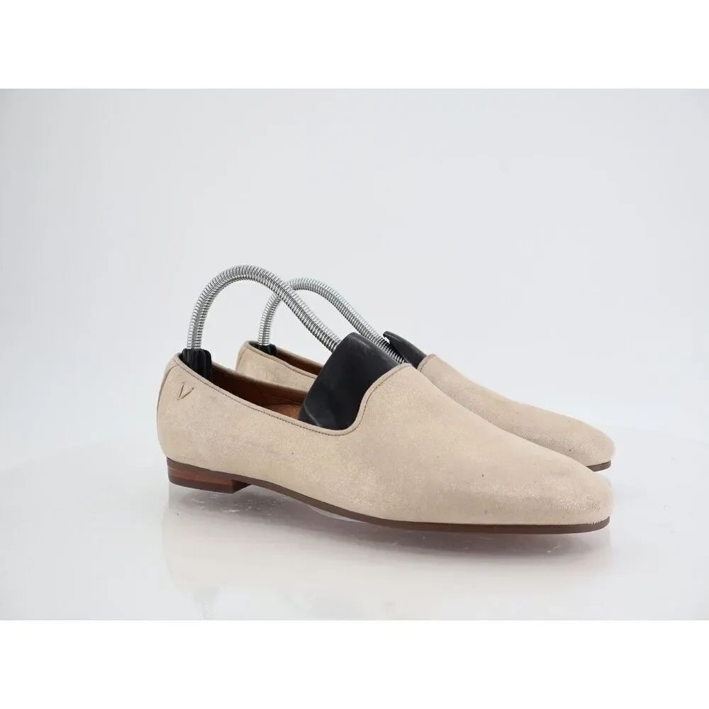 Vionic Willa Slip-on Flat Fabric Comfort Loafers Slip On Orthotic Size 7.5 Beige